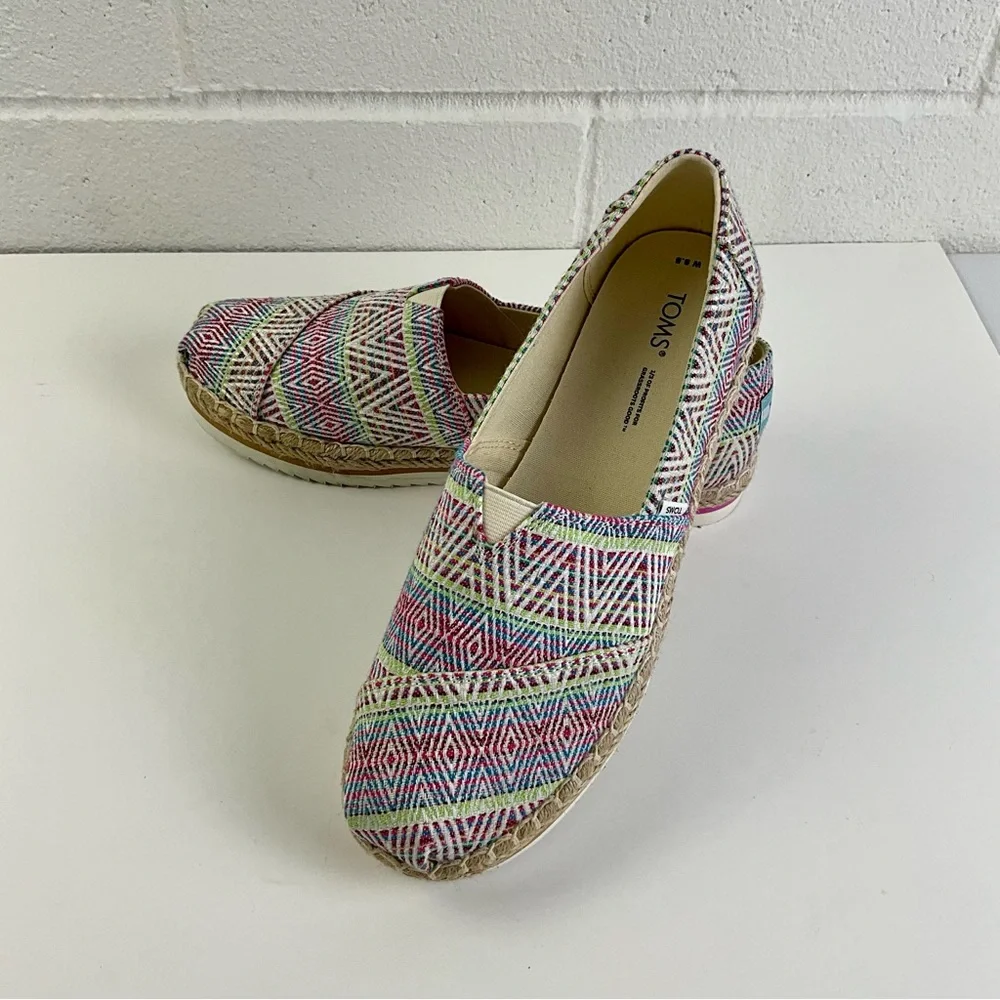 Toms Alpargata SlipOn Size 8.5 - Picture 10 of 12